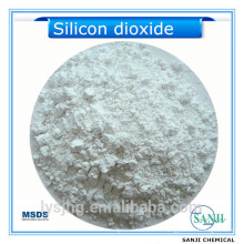 Dioxyde de silicium brut utilisé dans le verre, le béton, le plastique, le revêtement, etc.